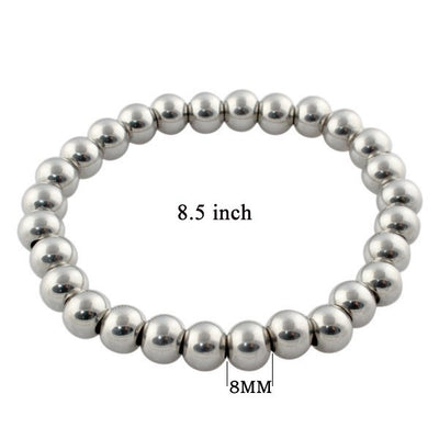 Titanium Steel Beads Bracelets
